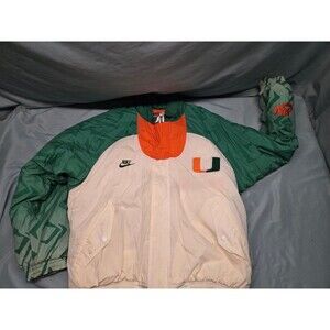 1990s Nike x Miami Hurricans Sports Jacket
